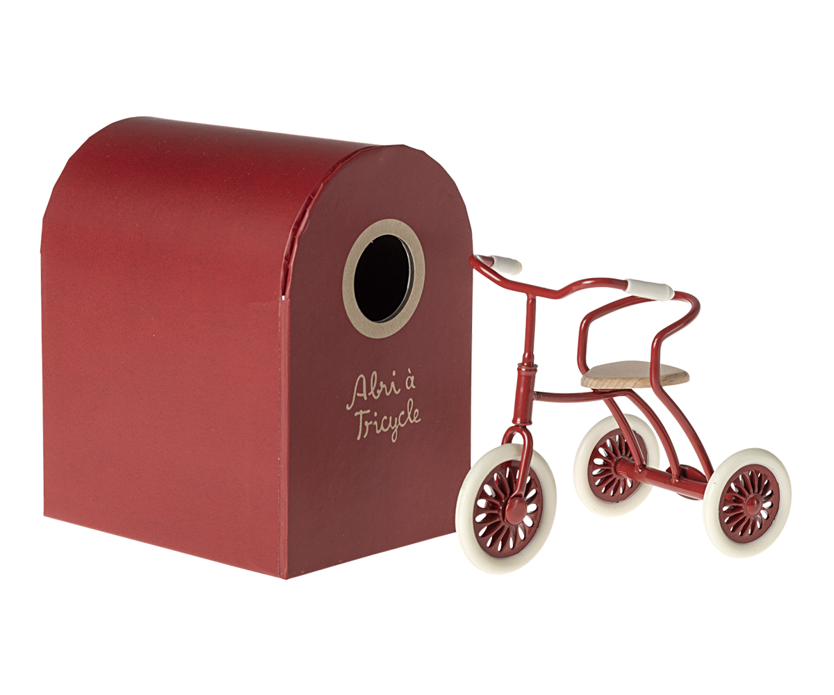 Abri a tricycle, Mouse - Red