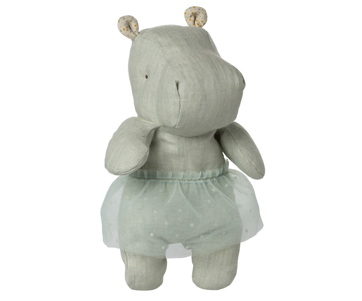 Hippo w. skirt, Small - Mint