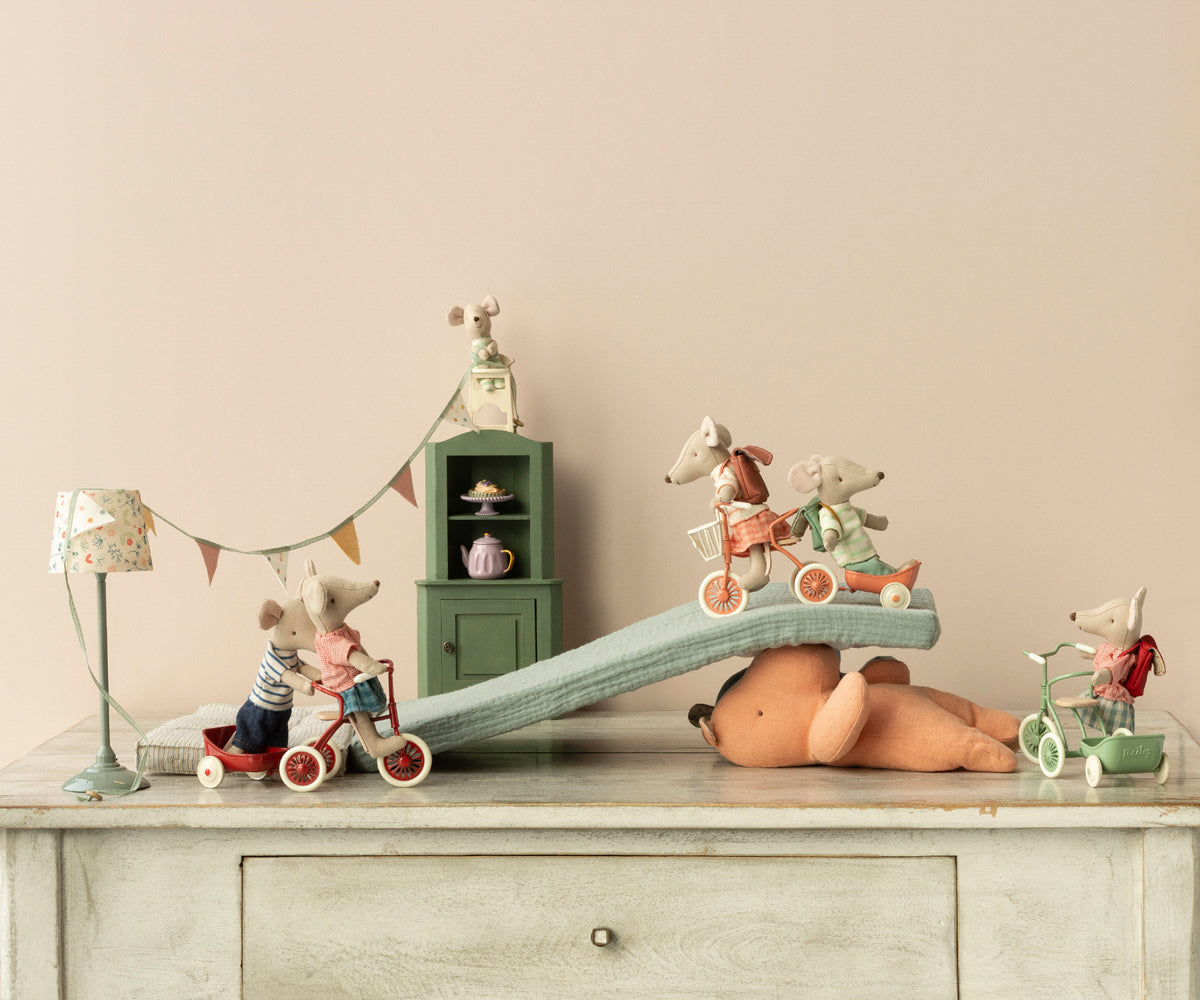 Abri a tricycle, Mouse - Green