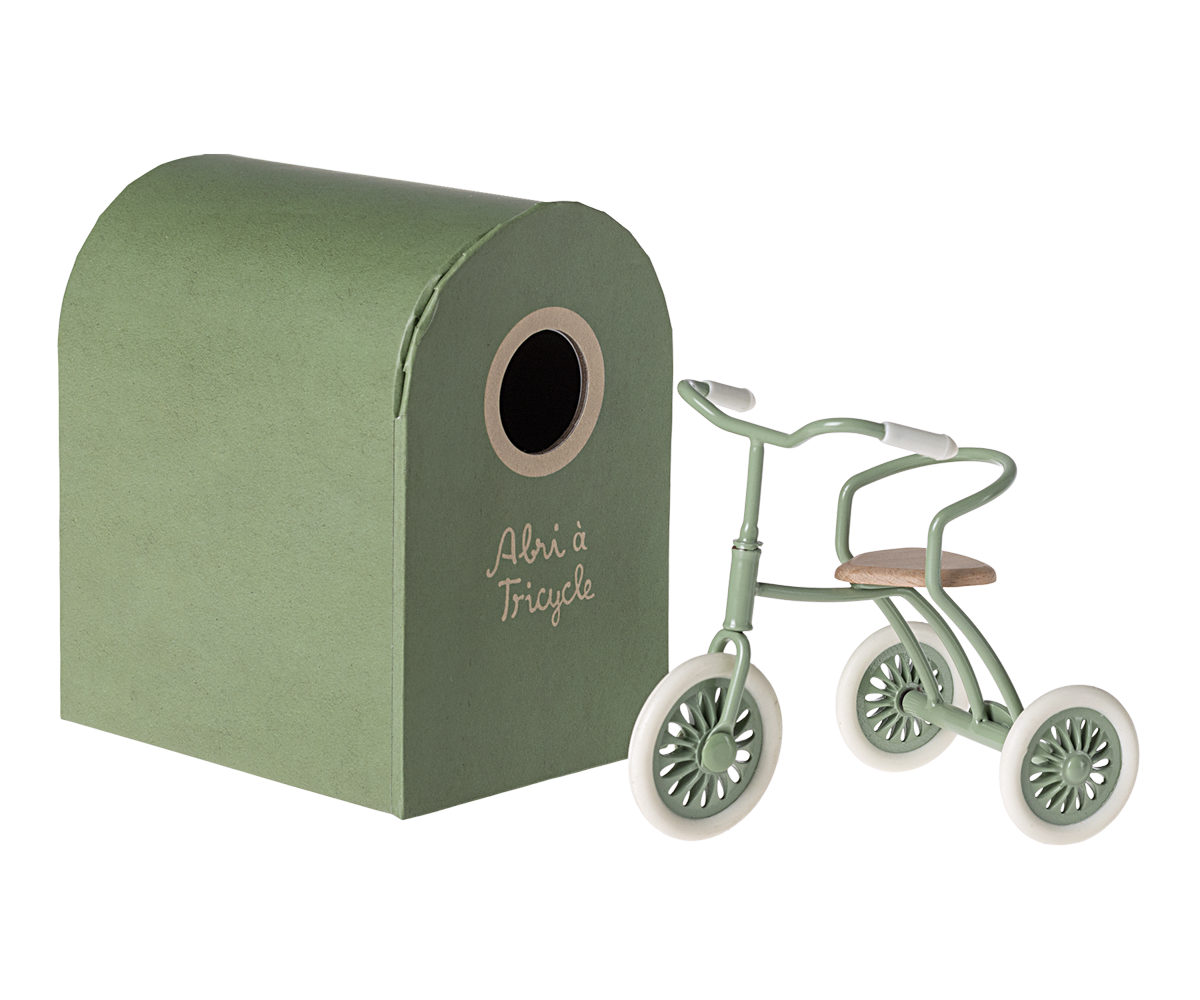 Abri a tricycle, Mouse - Green