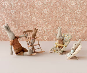 Rabbit, My - Rose/Blue Check