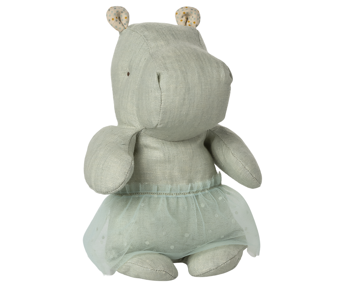 Hippo w. skirt, Small - Mint