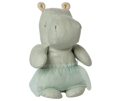 Hippo w. skirt, Small - Mint