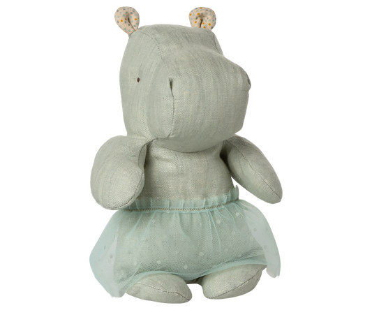Hippo w. skirt, Small - Mint