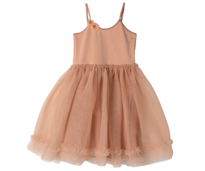 Princess Tulle Dress - Melon (2-3 years)