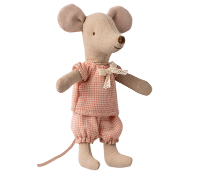 Little sister mouse in matchbox