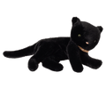 Sleeping kitten plush, Medium - Black
