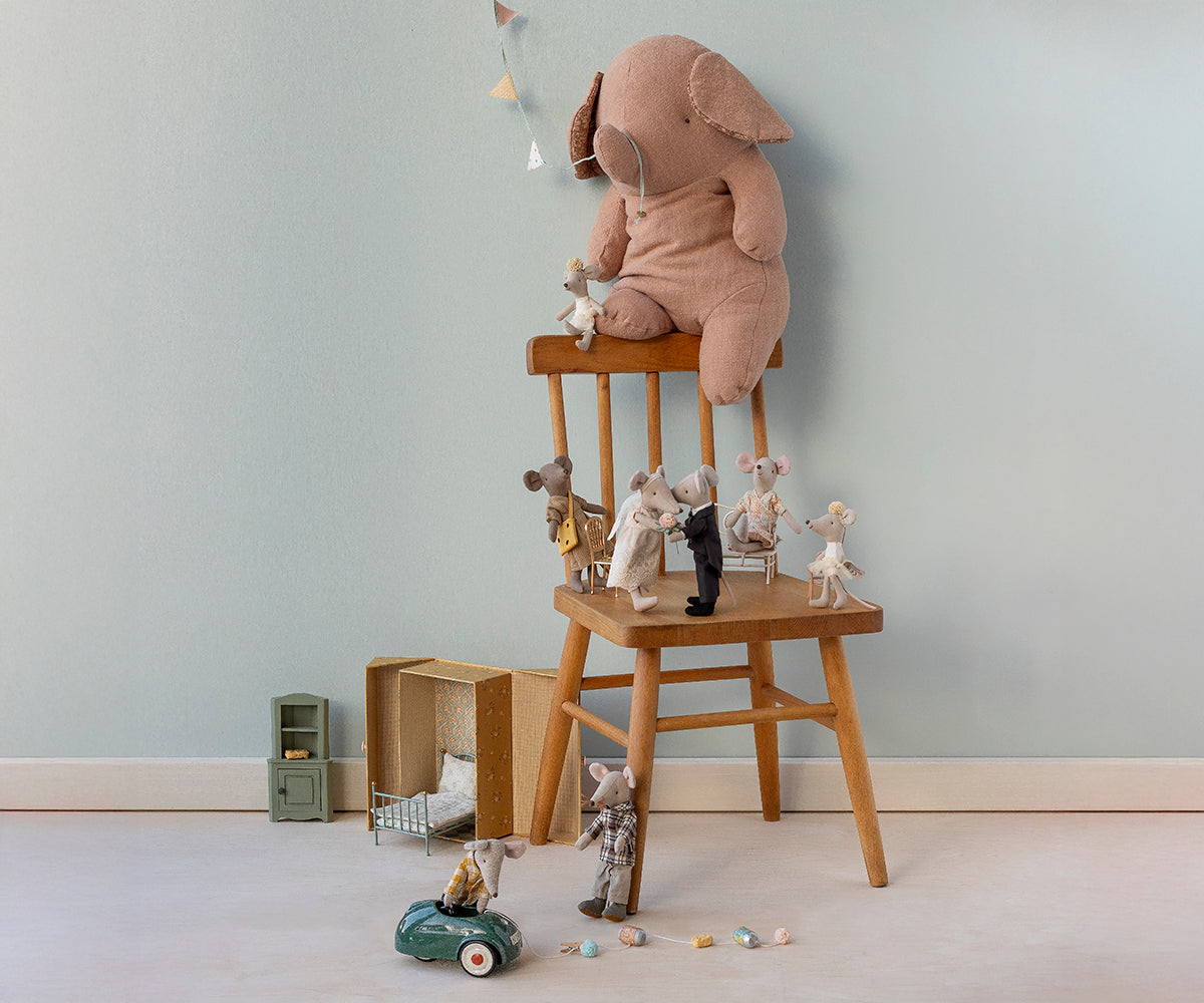 Ballerina mouse, Little sister - Off white
