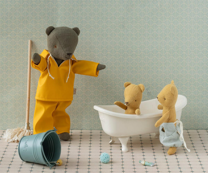 Teddy Dad - Ash green